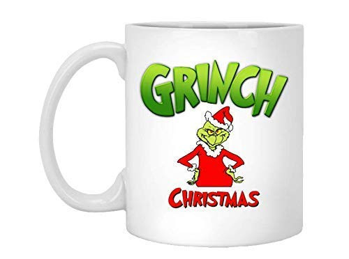 Christmas Grinch Mug  Grinch Christmas  Double Hate Loathe Entirely  Dr Seuss Quotes  How The Grinch Stole Christmas  Christmas Coffee Mug  Gifts  11oz  15oz