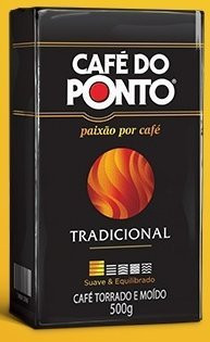 Cafe Do Ponto Coffee Tradicional  17.6-Ounce Packages -Pack of 4- by Cafe Do Ponto