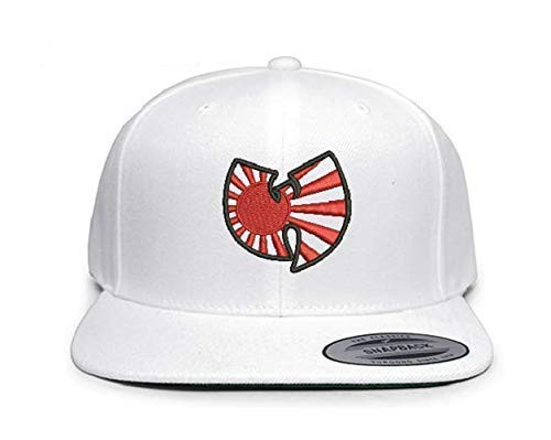 Wu-Tang Japanese  Japan Sun Flag  90s Hip Hop Rap Embroidered Snapback Hat