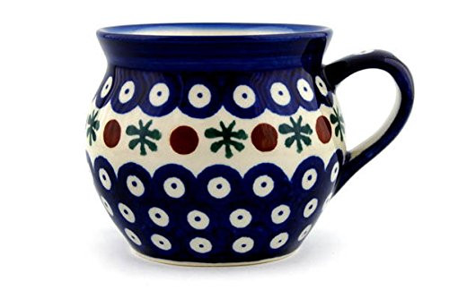 Polish Pottery Bubble Mug 12 oz Mosquito