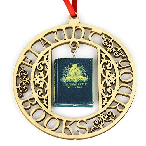 The Wind in the Willows Kenneth Grahame Ornament Clay Mini Book Framed Home Wall Decoration Favor The Wind in the Willows Kenneth Grahame Ornament Clay Mini Book Framed Home Wall Decoration Favor
