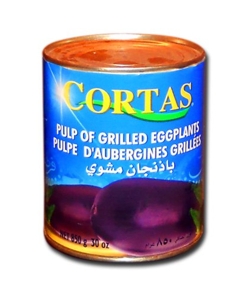 Cortas Baba Ghannouge Eggplant Dip -Pulp of Grilled Eggplants 1.87 Lb -850g- Cortas Baba Ghannouge Eggplant Dip -Pulp of Grilled Eggplants 1.87 Lb -850g-