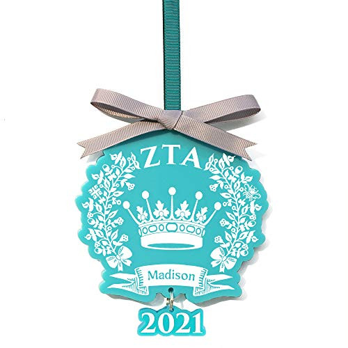 Zeta Tau Alpha Sorority Ornament