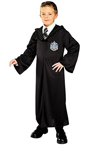 Harry Potter Slytherin Robe Child Costume  Medium