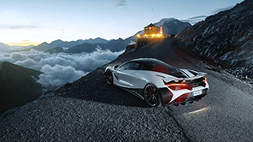 Iconic Arts Supercar- McLaren 720-S Laminated 24x36 Poster