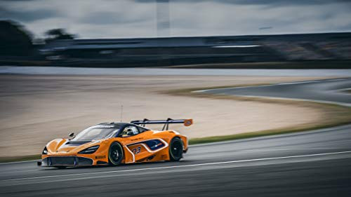 Iconic Arts Supercar- McLaren 720-S GT3 Laminated 24x36 Poster