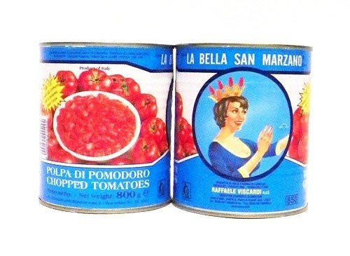 La Bella San Marzano - Italian Chopped Tomatoes -4-- 28 oz. Cans La Bella San Marzano - Italian Chopped Tomatoes -4-- 28 oz. Cans