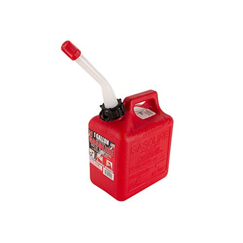 Midwest Can 1100 Red Plastic Gas Can -1 gallon- Midwest Can 1100 Red Plastic Gas Can -1 gallon-