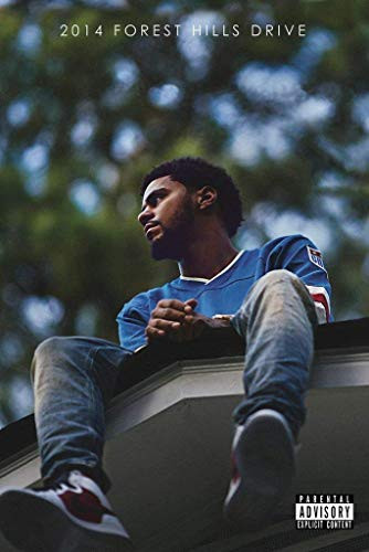 J Cole Forest Hills Drive. POSTER 24x36 inches