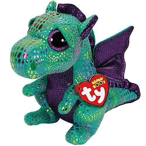 Cinder Dragon Beanie Boo Medium - Stuffed Animal by TY -37052- by Ty Cinder Dragon Beanie Boo Medium - Stuffed Animal by TY -37052- by Ty