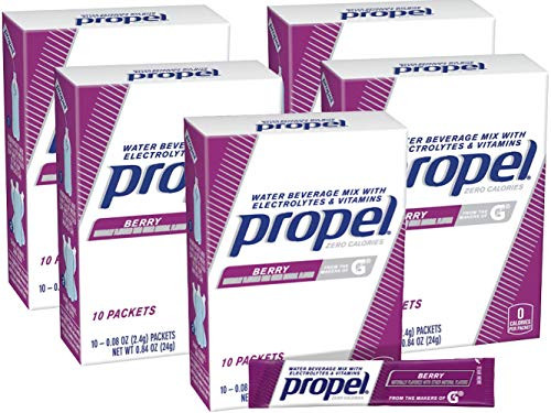 Propel Berry Water Beverage Mix with Electrolytes  and  Vitamins  50 count