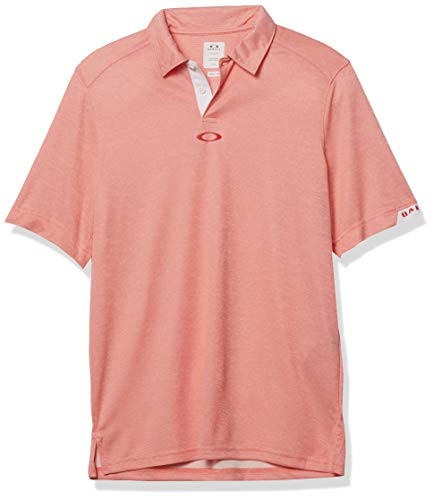 Oakley Men_s Gravity Ss Polo 2.0  High Risk Red  XS
