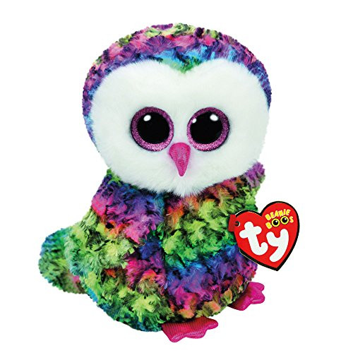Claire_s TY Beanie Boos Girl_s TY Beanie Boos Medium Owen the Owl Plush Toy Claire_s TY Beanie Boos Girl_s TY Beanie Boos Medium Owen the Owl Plush Toy