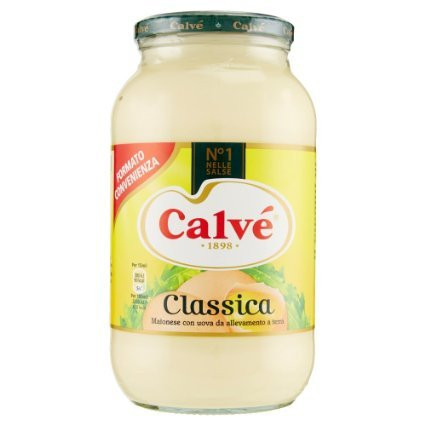 Calve  inch Classicainch  Italian Mayonnaise 20.6 Fluid Ounces -610mL - 580g- Jar - Italian Import -