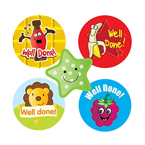 Sticker Solutions Scratch _n_ Sniff Reward Stickers -Pack of 125-