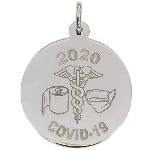 Sterling Silver COVID-19 Charms -Baxley Jewelry 2020-