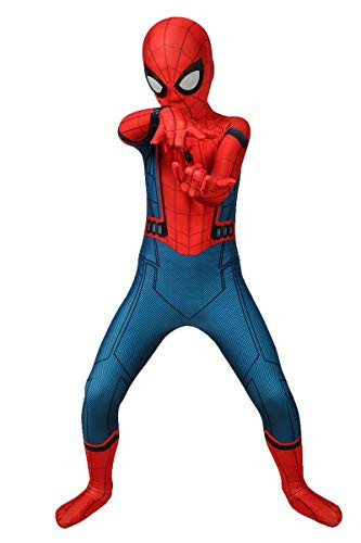 Reshiny Superhero Onesie Costumes Cosplay Full Bodysuit Kids Jumpsuit Zentai Suit XS