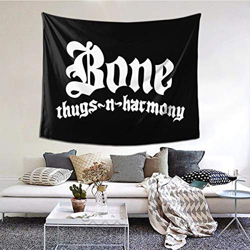 Mniunision Bone Thugs N Harmony Tapestry Wall Hanging Hippie Dorm Art Decor for Bedroom Living Room 60 X 51 Inch