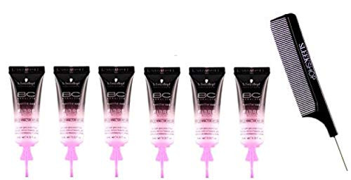 Schwarzkopf BC Bonacure Fibre Force Bond Connector Infusion -with Sleek Steel Pin Tail Comb- --6-pack- x 0.33 oz- Schwarzkopf BC Bonacure Fibre Force Bond Connector Infusion -with Sleek Steel Pin Tail Comb- --6-pack- x 0.33 oz-