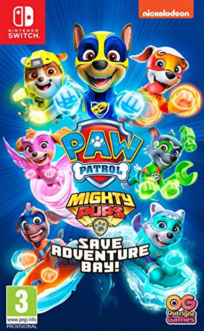 PAW Patrol Mighty Pups Save Adventure Bay -Nintendo Switch-