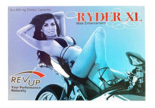 Ryder XL Male Performance and Testosterone Booster - 10 Capsules -