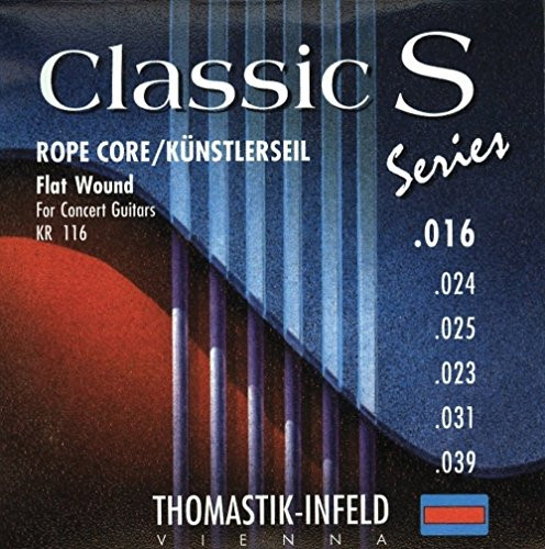 Thomastik-Infeld KN16 Classical Guitar Strings  Classic N Series Nylon Flat Wound - Single E String