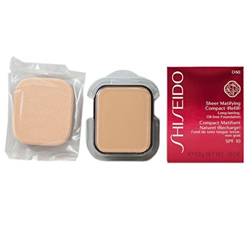 Shiseido The Makeup Sheer Matifying Compact Refill 0.34oz. 9.8g O60 Deep Ochre