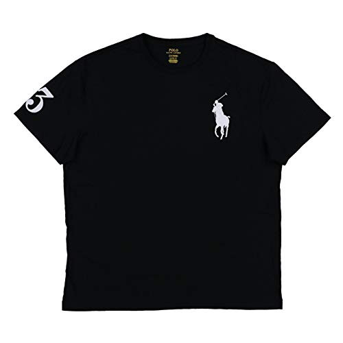 Polo Ralph Lauren Mens Crew Neck Big Pony T-Shirt -M  Black-