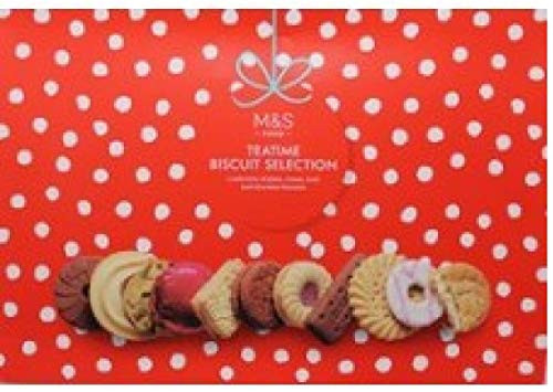 Marks  and  Spencer   M  and  S Assorted Biscuits   Tea Time Biscuit Collection