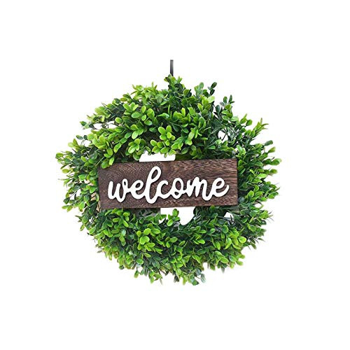 ?US Stock?St Patrick_s Day Leprechaun Wreath  Clover Ribbon Wreath Decorations for Front Door  Deco Mesh Garland Wall Decor  Spring Irish March Shamrock Ornaments for Party Farmhouse -E-