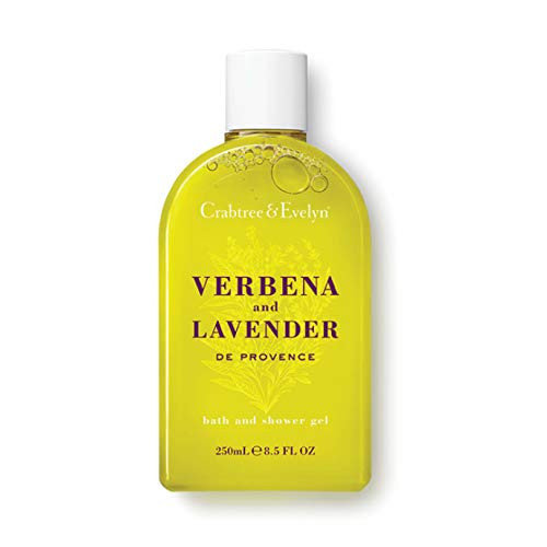 Crabtree & Evelyn Bath and Shower Gel, Verbena and Lavender, 8.5 Fl Oz