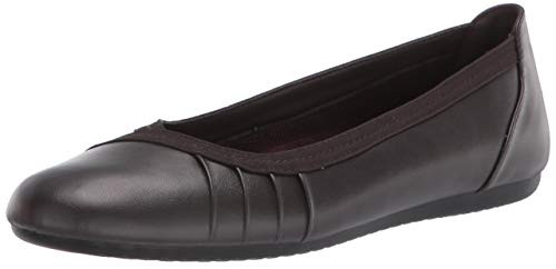 Easy Street womens Ballet Flat  Brown  9.5 US