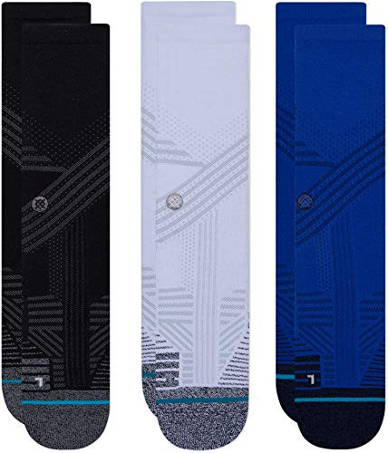 Stance Men_s A558A20ACR Athletic Crew 3 Pack Sock  Multi - Medium