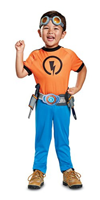 Disguise Rusty Classic Toddler Child Costume Orange Medium -3T-4T- Disguise Rusty Classic Toddler Child Costume Orange Medium -3T-4T-