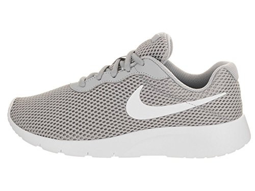 Nike Kids Tanjun BR -GS- Wolf Grey White Running Shoe 5.5 Kids US