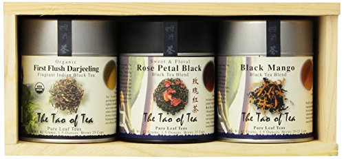 The Tao of Tea Black Tea Sampler, 3-Count Box The Tao of Tea Black Tea Sampler, 3-Count Box