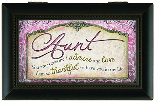 Carson Home Accents Music Box, Love Aunt