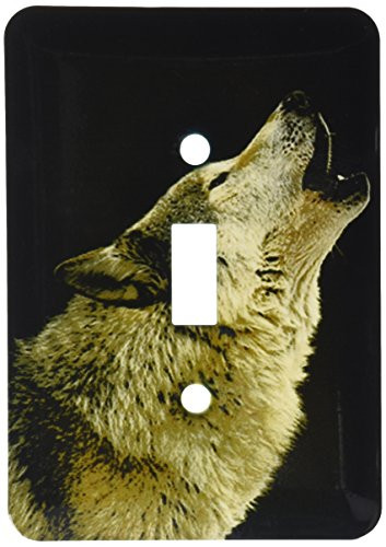 3dRose lsp_724_1 Timber Wolf - Single Toggle Switch