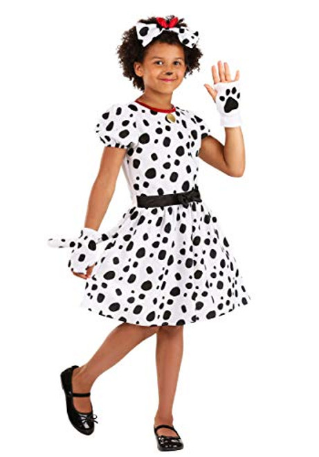 Kid_s Dalmatian Dress Costume Medium