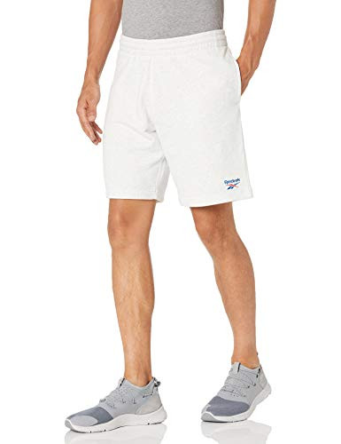 Reebok Vector Logo Short  White Melange  XS