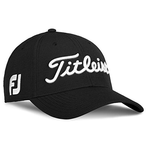 Titleist Tour Elite Hat Legacy - 01 Black White - XL XXL