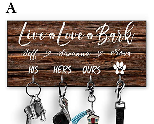 Personalized Key Holder Dog Leash Hanger for Wall Dog Lovers Gift Wall Key Rack Dog Lead Hook Housewarming Gift Wedding Gift Organizer hallway Warming or Wedding Gift Organization with Hooks Personalized Key Holder Dog Leash Hanger for Wall Dog Lovers Gift Wall Key Rack Dog Lead Hook Housewarming Gift Wedding Gift Organizer hallway Warming or Wedding Gift Organization with Hooks