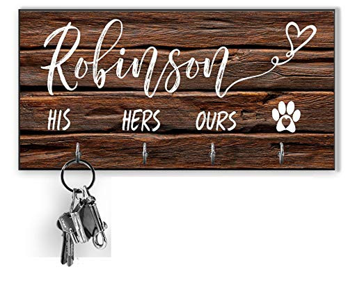 Personalized Key Holder and Dog Leash Wall Hanger Key Organizer for the Hallway Key Ring Holder Custom Key Holder For Wall Personalized Key Hanger Housewarming Gift Leash Holder Personalized Key Holder and Dog Leash Wall Hanger Key Organizer for the Hallway Key Ring Holder Custom Key Holder For Wall Personalized Key Hanger Housewarming Gift Leash Holder