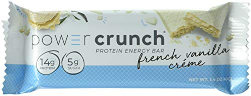 Power Crunch Protein Energy Bar Orignal  French Vanilla Creme  1.4-Ounce Bar -2 Pack of 12 Count-