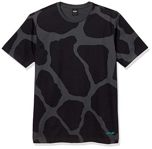 Oakley Men_s Bold Turtle Camo Ss Tee  Blackout  XL