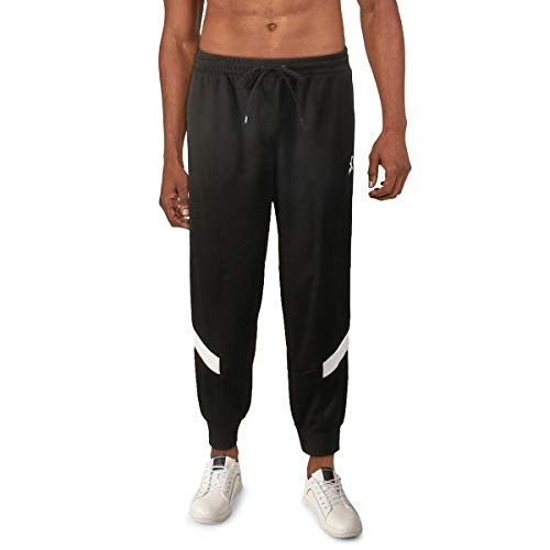 PUMA Men_s Iconic MCS French TERRYACK Pants SUMMERIZED  Black  XL