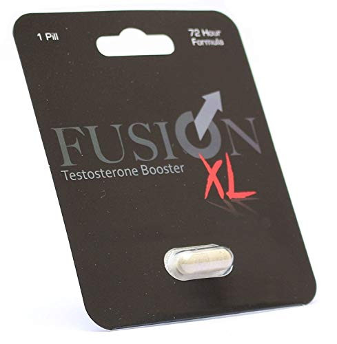 Fusion XL Men_s Testosterone Booster - Stamina  Endurance and Strength Booster   Effective Amplifier   Natural Energy Supplement - 10 Capsules -