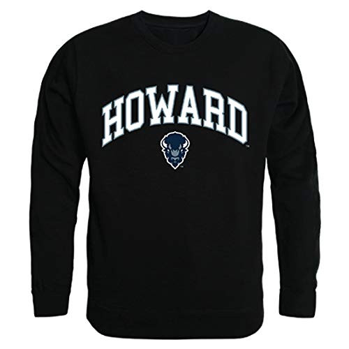 Howard Bison NCAA Campus Crewneck Sweatshirt - Medium  Black