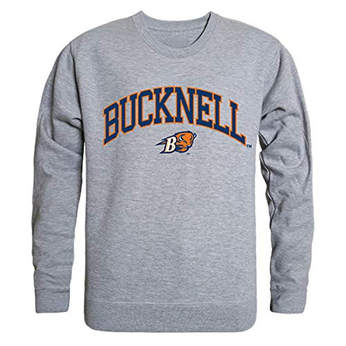 Bucknell University Bucknell Bison NCAA Campus Crewneck Sweatshirt - Medium  Heather Grey