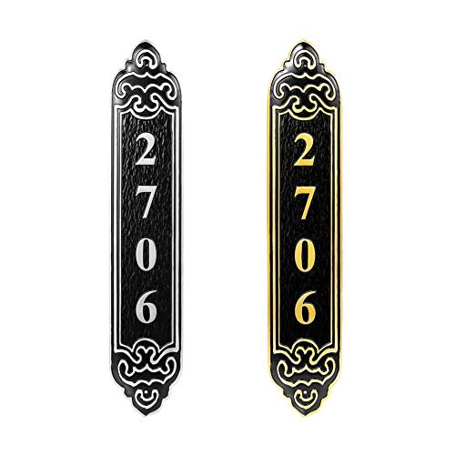 Custom Metal Address Plaque Personalized Cast with Arch top -Large Option-. Display Your Address and Street Name.Custom House Number Sign Wall Mounted Sign Plaque Handmade 3-5 8inch  x 18inch